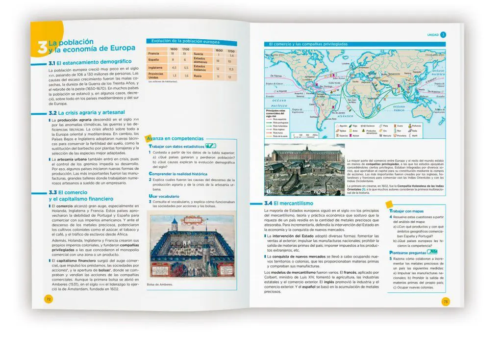 Maquetación de libros escolares. Maquetación editorial InDesign