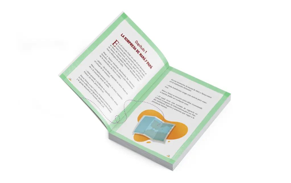 Maquetación de libros de cuentos ilustrados infantiles